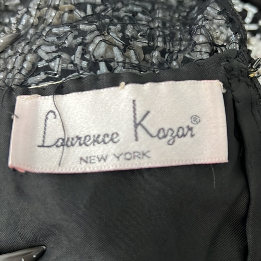 Laurence Kazar beaded cocktail dress - Picture 6 of 6